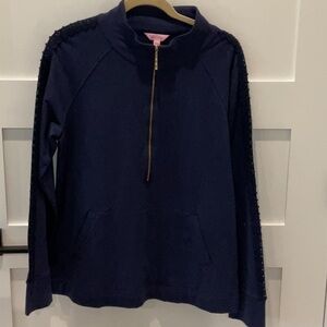 Lilly Pulitzer Navy Pullover